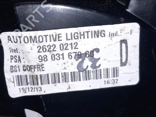 Right tailgate light CITROËN DS5 2.0 HDi 165 | BP34503420C80 - Image 4