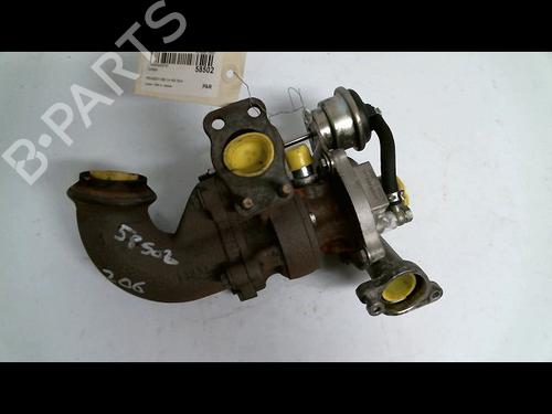 Used Turbocharger/Supercharger PEUGEOT 206 SW (2E/K) 1.4 HDi (68 hp) 30428445
