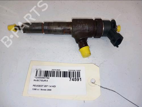 Used Injector PEUGEOT 207 (WA_, WC_) 1.4 HDi (68 hp) 30558942