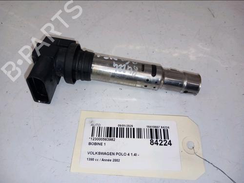 Used Ignition coil VW POLO IV (9N_, 9A_) 1.4 16V (75 hp) 31368073