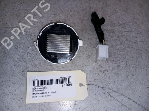 Used Heater resistor MAZDA 2 Hatchback (DL, DJ) 1.5 SKYACTIV-G (90 hp) 30432548