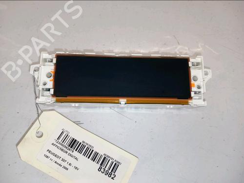 Used Display monitor PEUGEOT 307 (3A/C) 1.6 16V (109 hp) 31032492