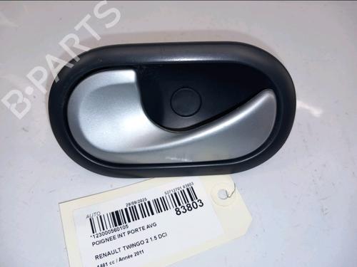 Used Front left interior door handle RENAULT TWINGO II (CN0_) 1.5 dCi 75 (75 hp) 30427931