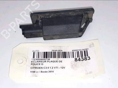 Licence plate light CITROËN C3 II (SC_) 1.2 VTi 82 | BP35719525I40 - Image 2