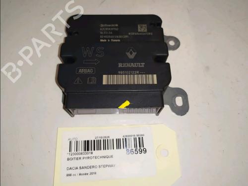 Used ECU airbags ECU airbags DACIA SANDERO II TCe 90 (B8M1, B8MA, B8AC) (90 hp) 40559152 40559152