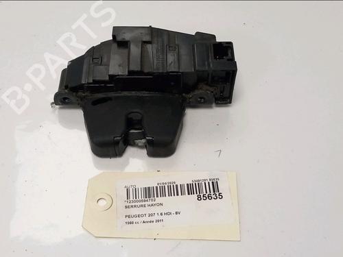 Used Tailgate lock Tailgate lock PEUGEOT 207 (WA_, WC_) 1.6 HDi (92 hp) 33867176 33867176