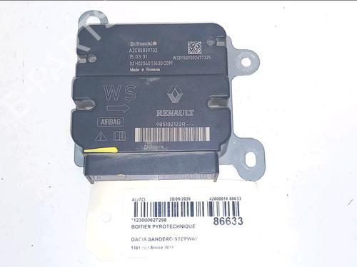 Airbag styreenhed Airbag styreenhed DACIA SANDERO II 1.5 dCi (90 hp) 39705289 39705289