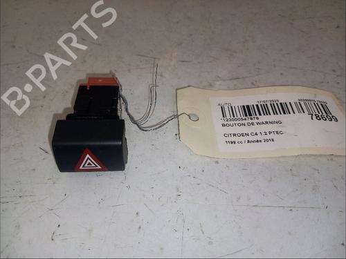 Used Warning switch CITROËN C4 Picasso II 1.2 THP 130 (130 hp) 30429887