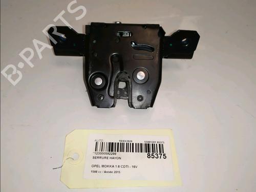 Bagklap lås Bagklap lås OPEL MOKKA / MOKKA X (J13) 1.6 CDTI (_76) (136 hp) 33749412 33749412