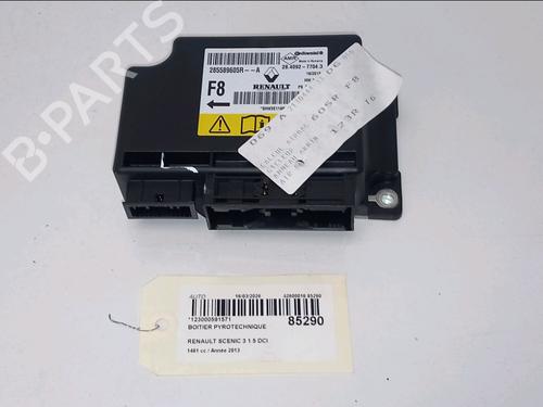 Used ECU airbags ECU airbags RENAULT SCÉNIC III (JZ0/1_) 1.5 dCi (110 hp) 33458085 33458085