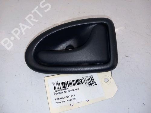 Høyre bak invendig håndtak RENAULT CLIO II (BB_, CB_) 1.2 (BB0A, BB0F, BB10, BB1K, BB28, BB2D, BB2H, CB0A,... (58 hp) 30423948