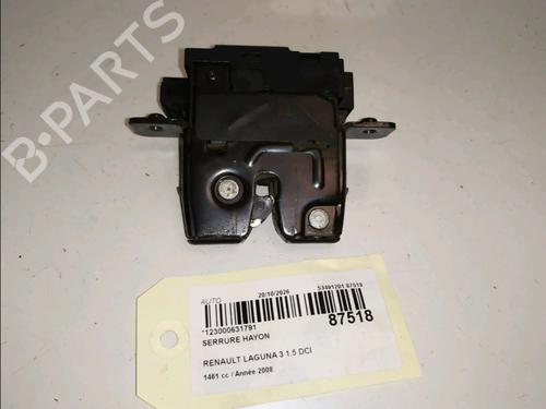 Used Tailgate lock Tailgate lock RENAULT LAGUNA III Grandtour (KT0/1) 1.5 dCi (KT0A, KT0R, KT02) (110 hp) 40278340 40278340
