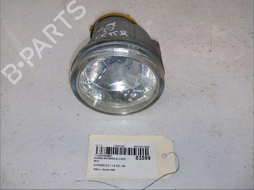 Faro antinebbia anteriore destri CITROËN C3 I (FC_, FN_) 1.4 HDi (68 hp) 30415526