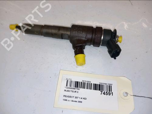 Injector PEUGEOT 207 (WA_, WC_) 1.4 HDi (68 hp) 30558938