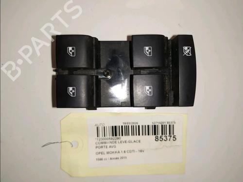 Used Left front window switch Left front window switch OPEL MOKKA / MOKKA X (J13) 1.6 CDTI (_76) (136 hp) 33814668 33814668