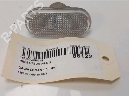 Used Left side indicator Left side indicator DACIA LOGAN (LS_) 1.6 (LS0B, LS0D, LS0F, LS0H) (87 hp) 33973659 33973659