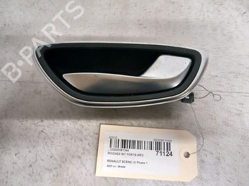 Used Rear right interior door handle RENAULT SCÉNIC IV (J9_) 1.3 TCe 140 (140 hp) 30434118