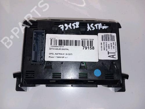 Display monitor OPEL ASTRA H TwinTop (A04) 1.9 CDTi (L67) | BP30425377C48