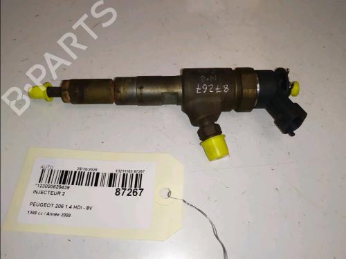Used Injector Injector PEUGEOT 206 Hatchback (2A/C) 1.4 HDi eco 70 (68 hp) 40559110 40559110