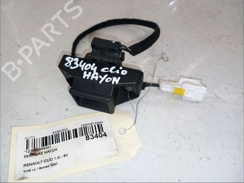 Bakluke lås RENAULT CLIO II (BB_, CB_) 1.2 (BB0A, BB0F, BB10, BB1K, BB28, BB2D, BB2H, CB0A,... (58 hp) 30425451