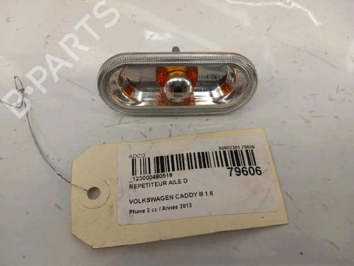 Used Right side indicator VW CADDY III Box Body/MPV (2KA, 2KH, 2CA, 2CH) 1.6 TDI (102 hp) 30433635