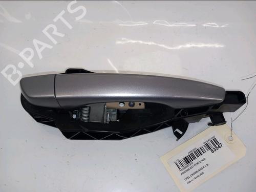 Used Front right exterior door handle OPEL CROSSLAND X / CROSSLAND (P17, P2QO) 1.2 (75) (110 hp) 30434596