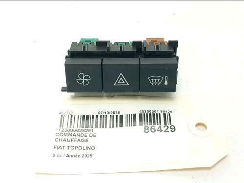 Used Climate control Climate control FIAT TOPOLINO Electric (8 hp) 40004634 40004634