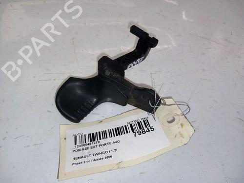 Venstre fortil udvendigt håndtag RENAULT TWINGO I (C06_) 1.2 (C066, C068) (58 hp) 30416842