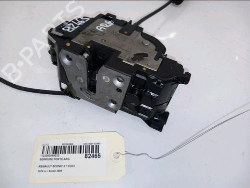 Venstre bagtil lås RENAULT SCÉNIC III (JZ0/1_) 1.9 dCi (JZ0J, JZ1J, JZ1K, JZ1S) (131 hp) 30425395