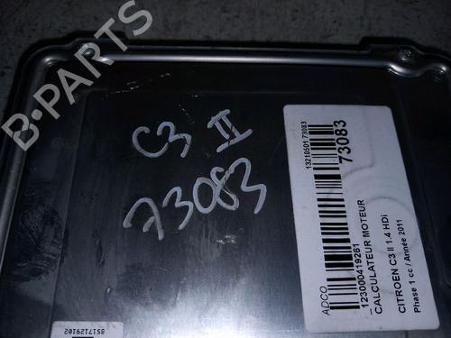 Engine control unit (ECU) CITROËN C3 II (SC_) 1.4 HDi 70 (SC8HZC, SC8HR0, SC8HP4) | BP30414738M57 - Image 4