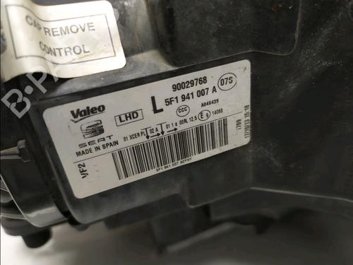 Left headlight SEAT LEON (5F1) 1.4 TSI | BP40004741C28 - Image 3
