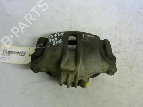 Right front brake caliper PEUGEOT 206 Hatchback (2A/C) 1.4 i | BP30419660M104