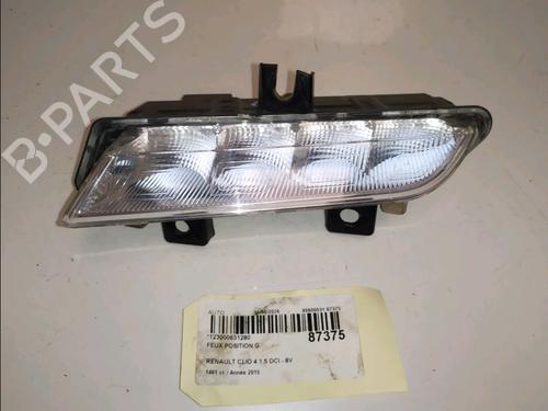 Used Left daytime light Left daytime light RENAULT CLIO IV (BH_) 1.5 dCi 90 (90 hp) 40278350 40278350
