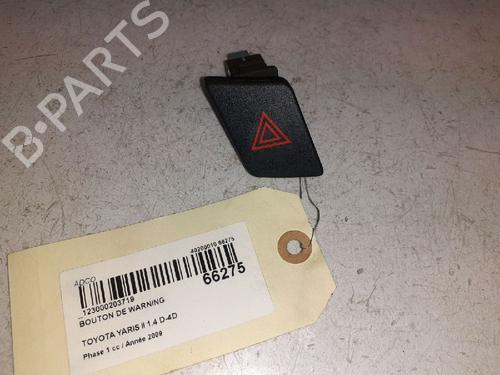 Used Warning switch TOYOTA YARIS (_P9_) 1.4 D-4D (NLP90_, NLP90R) (90 hp) 30414726