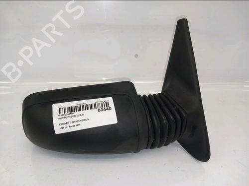 Right mirror PEUGEOT 205 II (20A/C)  | BP30421815C27 