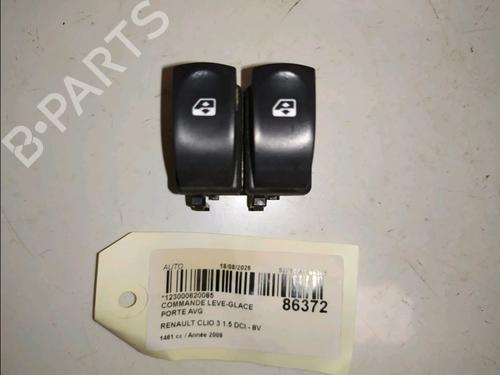 Used Left front window switch Left front window switch RENAULT CLIO III (BR0/1, CR0/1) 1.5 dCi (C/BR0G, C/BR1G) (68 hp) 39667850 39667850