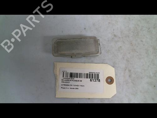 Nummerpladelys CITROËN C5 II (RC_) 1.6 HDi (RC8HZB) (109 hp) 30420633