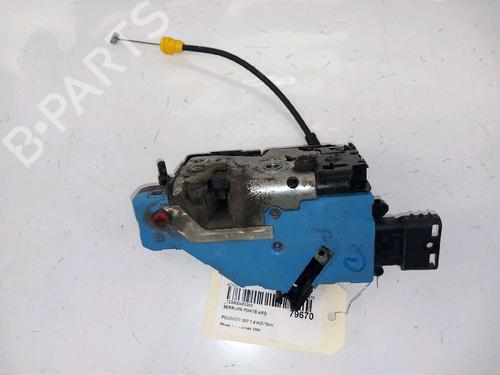 Højre bagtil lås PEUGEOT 207 (WA_, WC_) 1.4 HDi (68 hp) 30425904