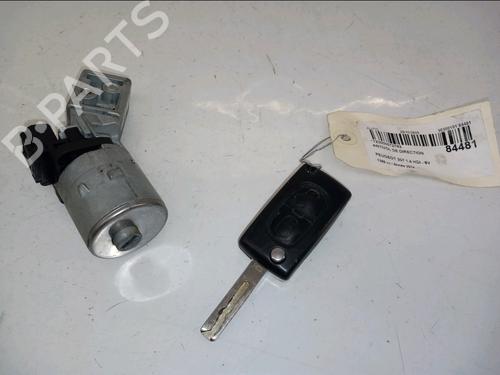 Used Ignition barrel PEUGEOT 207 (WA_, WC_) 1.4 HDi (68 hp) 30654352