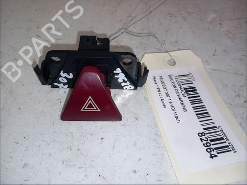 Used Warning switch PEUGEOT 307 Break (3E) 1.6 HDi 110 (109 hp) 30421872