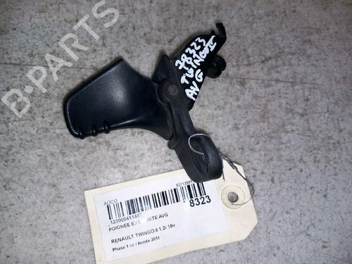 Used Front left exterior door handle RENAULT TWINGO II (CN0_) 1.2 16V (CN04, CN0B) (75 hp) 30415493