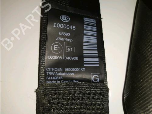 Front left seatbelt CITROËN C5 III (RD_) 2.0 HDi 165 (RDRHHA, RDRHH8) | BP33973519I26 - Image 2