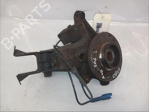 Used Left front steering knuckle PEUGEOT 206 SW (2E/K) 2.0 HDi (90 hp) 30419221