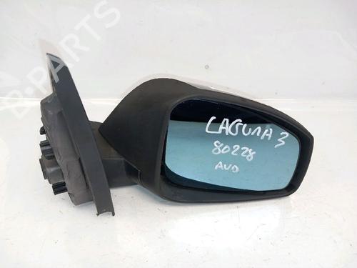 Used Right mirror RENAULT LAGUNA III (BT0/1) 2.0 dCi (BT01, BT08, BT09, BT0E, BT0K, BT12, BT1C, BT1D,... (150 hp) 30433237