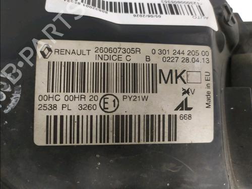 Left headlight RENAULT MEGANE III Hatchback (BZ0/1_, B3_) 1.5 dCi (BZ09, BZ0D, BZ1W, BZ29, BZ14) | BP36374083C28 - Image 3