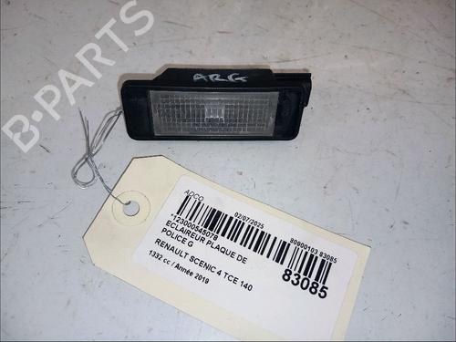 Used Licence plate light RENAULT SCÉNIC IV (J9_) 1.3 TCe 140 (140 hp) 30434582