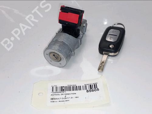 Used Ignition barrel Ignition barrel RENAULT CLIO III (BR0/1, CR0/1) 1.2 16V (BR02, BR0J, BR11, CR02, CR0J, CR11) (75 hp) 34231616 34231616