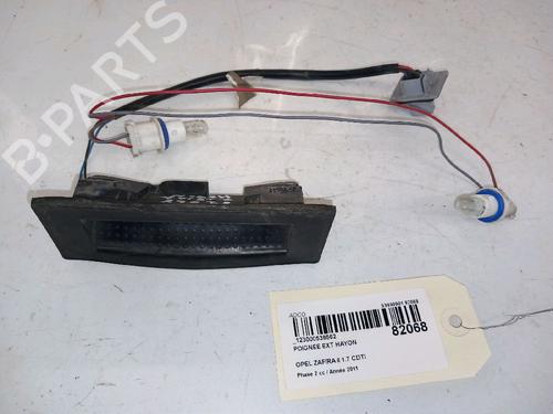 Used Tailgate handle OPEL ZAFIRA / ZAFIRA FAMILY B (A05) 1.7 CDTI (M75) (125 hp) 30425168