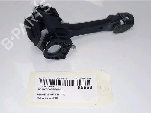 Used Hinge/Door check strap Hinge/Door check strap PEUGEOT 407 (6D_) 1.8 16V (6D6FYC) (125 hp) 34713359 34713359