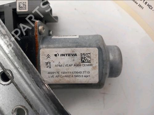 Front left window mechanism CITROËN C3 II (SC_) 1.6 HDi | BP31798715C22